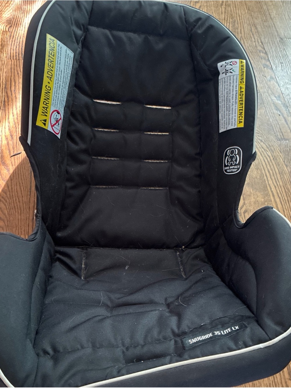 Graco SnugRide Snuglock 35 lite lx car Seat Replacement Part Cushion Seat Cover